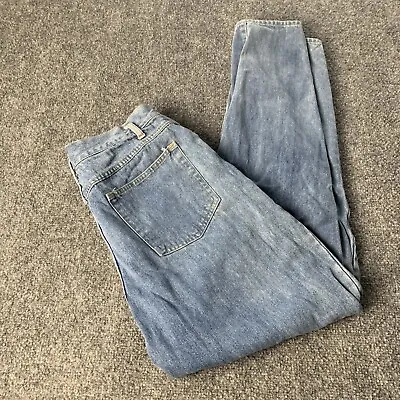 Vintage 90s SOSTANZA Work Wear High Rise Tapered Jeans Womens 11/12 (31 X 30) • £21.74