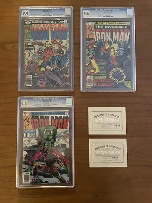 Lot Of 3 Iron Man Comics #127 9.4 #129 9.6 Mile High II #131 9.6 Mile High II • $199.99