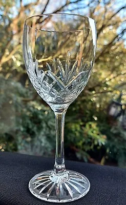Edinburgh Crystal Tay Wine Glass Signed 6 3/4  Tall • £12.95