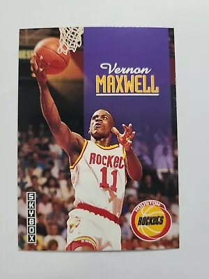 Vernon Maxwell 1992-93 Skybox Basketball Card # 89 E8926 • $1.59