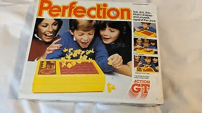 Vintage Perfection Game By Action GT 1980 100% Complete In Original Box • £26.99