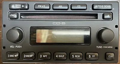 2din 2005-2007 Ford Escape/mariner 6 Disc Cd Player Changer Radio 5l8t-18c815-ec • $79.99
