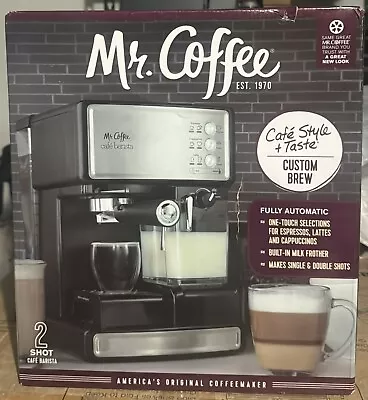 Mr. Coffee Café Barista 1040W Coffee Maker - Stainless Steel (BVMC-ECMP1000-RB) • $119.99