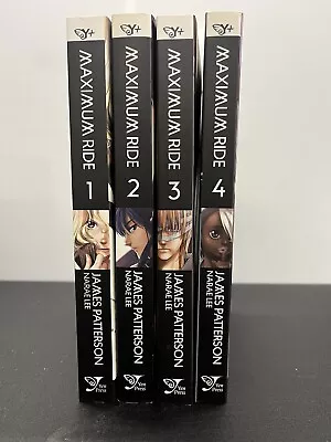 James Patterson Maximum Ride Manga Series Books 1-4 • $17.89