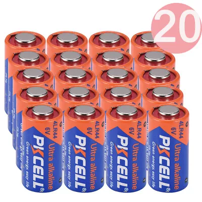 20pcs 4LR44 6V Batteries L1325 476A A544 Alkaline For Dog Training Remote • $21.99