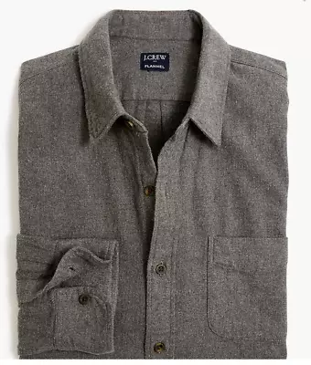 *** Jcrew J Crew Men Flannel Shirt Large Nwt Free Shipping • $29.99