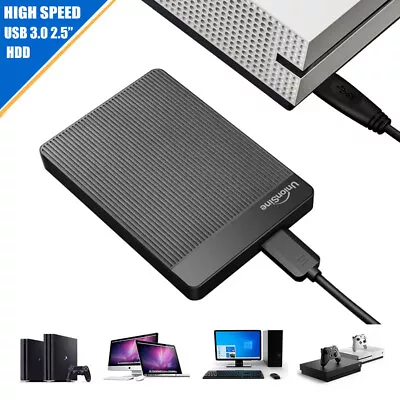 500GB 1TB 2TB Portable External Hard Drive Game Storage HDD Superspeed 5Gb/s • $25.37