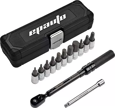 Bike Tool 1/4  Drive Click Torque Wrench Set (2-20 Nm) Bicycle Maintenance Kit • $60.99