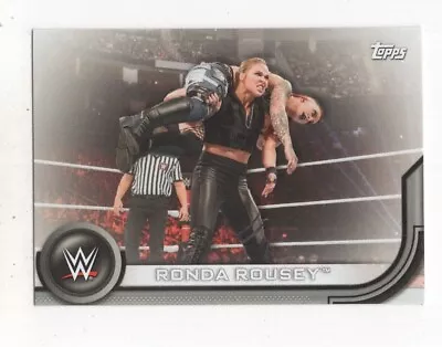 2020 Topps Wwe Women's Division Wrestling Roster Card Ronda Rousey #rc-44 • $5