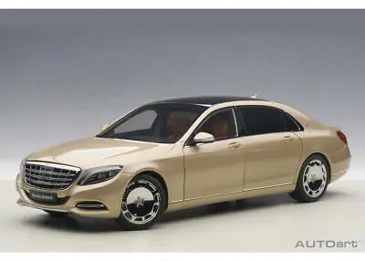 AUTOart 76294 MERCEDES-BENZ Maybach S 600 Gold 1/18 Composite Die-cast Model • £248.53