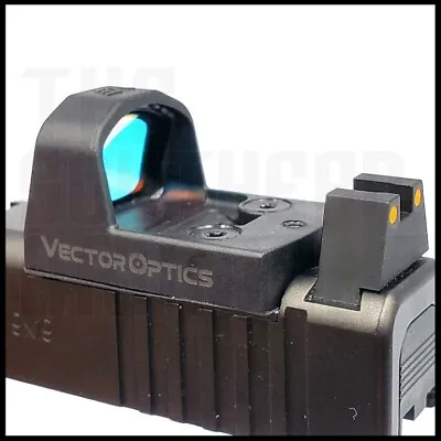 BEST MICRO RED DOT REFLEX SIGHT FOR GLOCK 43X MOS 48 MOS SHIELD RMSc FOOTPRINT • $89.99