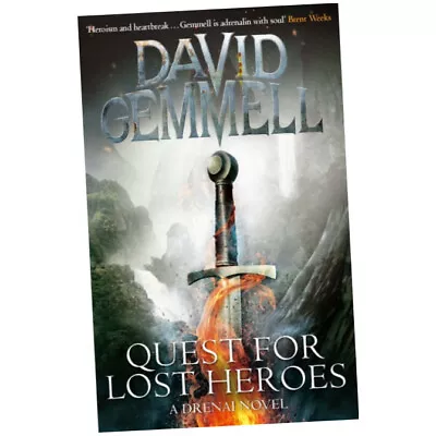 Quest For Lost Heroes - David Gemmell (2012 Paperback) BRAND NEW • £10.75