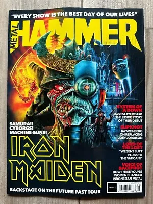 IRON MAIDEN System Of A Down METAL HAMMER Magazine July 2023 SLIPKNOT Ghost LOTL • $10.49