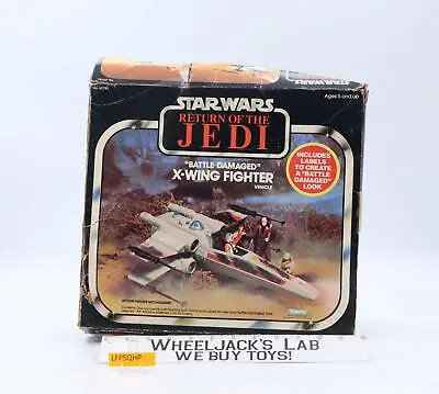 Battle Damaged X-Wing 100% Complete W/Box Star Wars 1977 Kenner Vehicle • $171.50