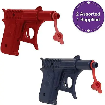 METAL SPUD GUN Die Cast Pistols Great Fun For Kids Role Playing Toy Guns Party • £7.95