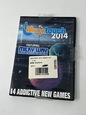 Megatouch Ion  Upgrade Update Disk 2 DVD Video Game 2014 W/ Serial Number • $19.92