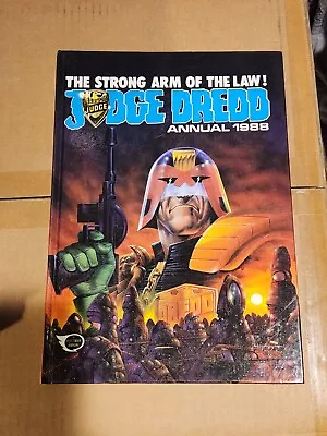 Judge Dredd UK 1988 Annual - Hardcover Comic Book • $25