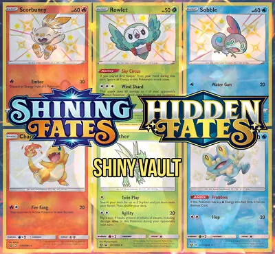 Pokemon Shining Fates Hidden Fates Shiny Vault | Choose Your Card | Holo Rare • $2.49