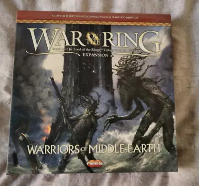 War Of The Ring: Warriors Of Middle-earth Expansions - ARES Games - Never Used • £32