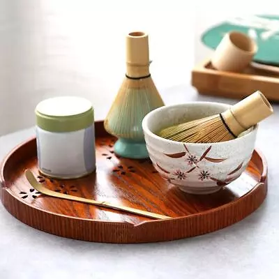 Japanese Ceremony Handmade Bamboo Matcha Powder Whisk Tea Set Tools Green • $11.51