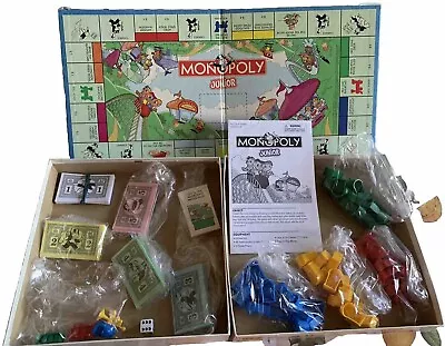 Monopoly Junior Game Amusement Park  2005 Parker Brothers Complete • $17.99