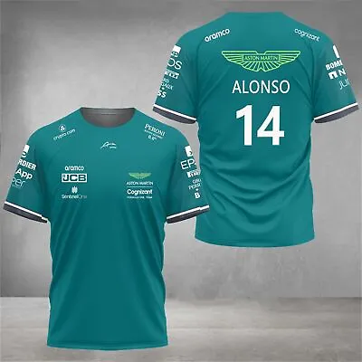 🏎 Fernando Alonso T-shirt 👕 Aston Martin Season 2023 ✅ Special Edition • $26.65