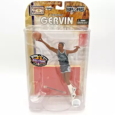 McFarlane Sports Picks SA Spurs GEORGE GERVIN NBA Legends Series 4 Action Figure • $24.99