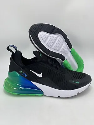 Nike Air Max 270 GS Black White Malachite Shoes (FZ4356 001) Size 7Y • $113.90