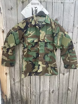 Modified BDU M81 Woodland XXX-Large Regular 3XL W/VELCRO RAID MOD SEAL DELTA • $69.85