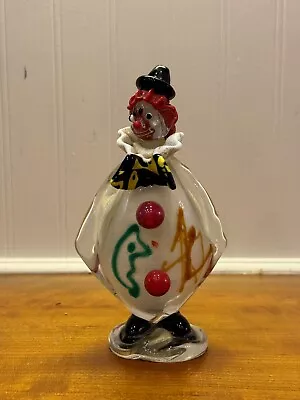 Vintage Murano Art Glass Clown Figurine • $599.99