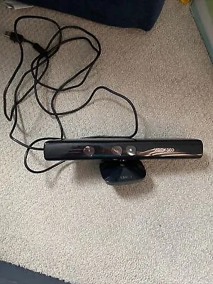 Microsoft Xbox 360 Kinect Sensor Bar Only Black Tested Working Gaming • $8