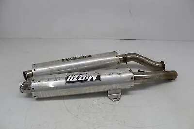 2005 Kawasaki Zzr1200 Muzzy Exhaust Pipe Muffler Slip On Can Silencer • $185.78