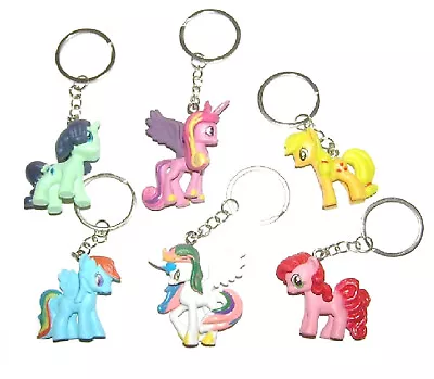 My Little Pony Keychain Keyring Purse Charm Bag Charm Miniature 3D Pony • $10.90