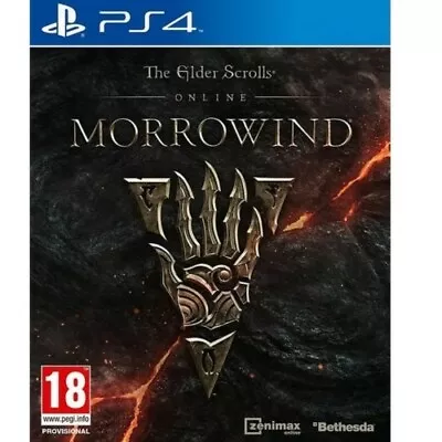 The Elder Scrolls Online Morrowind PS4 Game USED • $15.99