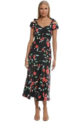 Alice McCall One Kiss Dress In Black Print Size AU 8 • $49.50