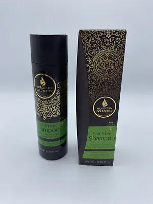 Moroccan Gold Series Salt Free Shampoo – Argan Oil Shampoo 250ml • £12.95