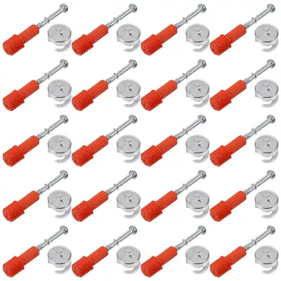  30 Sets Cabinet Connectors Furniture Three-in-one CAM LOCK BOLTS • £15.19