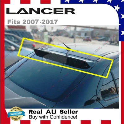 $128 • Buy Rear Roof Visor Spoiler - For Mitsubishi Lancer EVO 2007-2017  ES CJ CY CF LX SX
