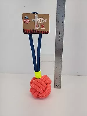 Arcadia Trail Dog Toy Monkey Fist Knotted ROPE TUG FETCH CHEW Toy • $13