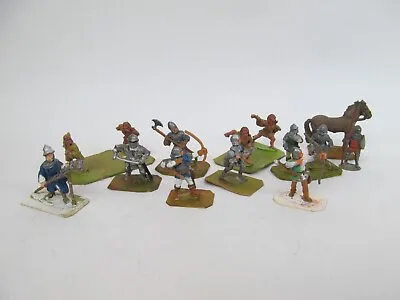 Hand Painted Toy Soldiers Lead Or Pewter Metal Knights Miniatures War Gaming • $14.99