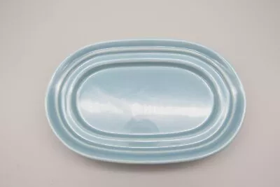 Vtg.metlox Colorstax Ceramic Blue Soap Dish/Trinket Dish Made In California • $20.99