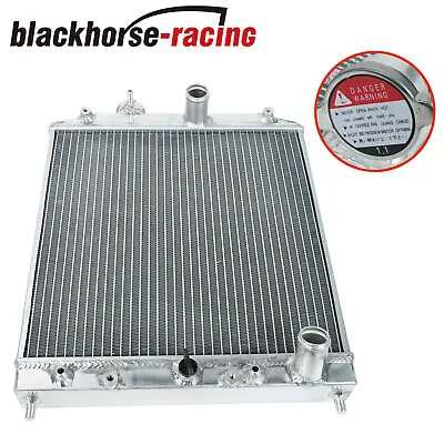 Aluminum Radiator Fit For 1992-2000 Honda Civic B18C/B16A 32mm In/Out 3 Row 44mm • $61.88