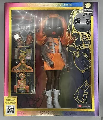 Rainbow High Michelle Orange Fashion Doll 10  With Fashionable Outfit • $19.99