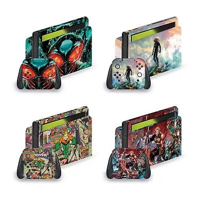 Aquaman Dc Comics Comic Book Cover Vinyl Skin For Nintendo Switch Oled Bundle • $43.95