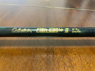 Cabelas Eagle 2 GCII 704-2 Length 7' Line WT. 10-20LBs Rod And Reel • $70