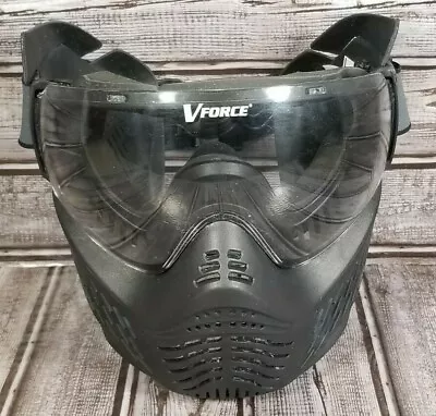 VFORCE Adult Paintball Mask Goggles Black With Adjustable Strap • $29.99