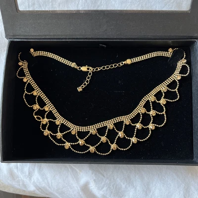 £5 • Buy Adrian Buckley Gold Diamond Necklace 