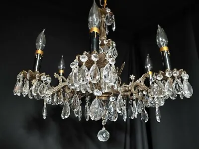 Antique Bronze 6 Lights  Chandelier • $660