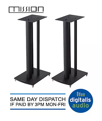 Mission Stancette Speaker Stands PAIR 60cm - Black • £89