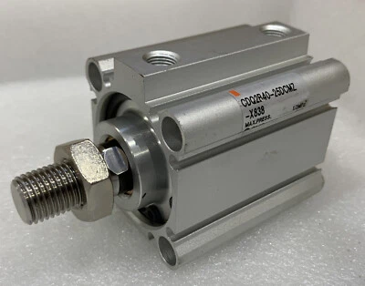$70 • Buy Pneumatic Air Cylinder SMC CDQ2B40-25DCMZ-X838 40mm Bore 25mm Stroke